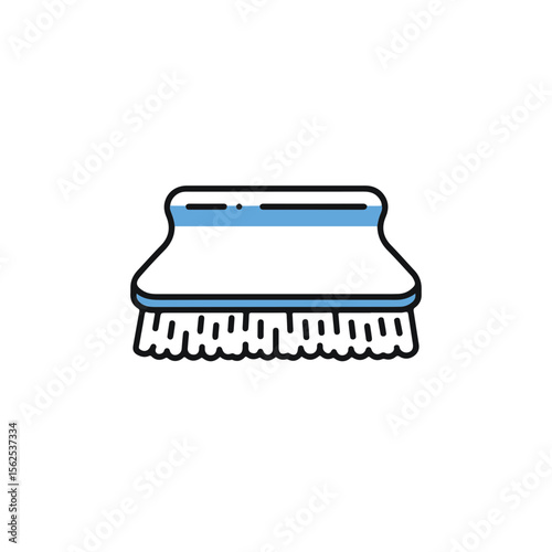 A simple illustrated brush.