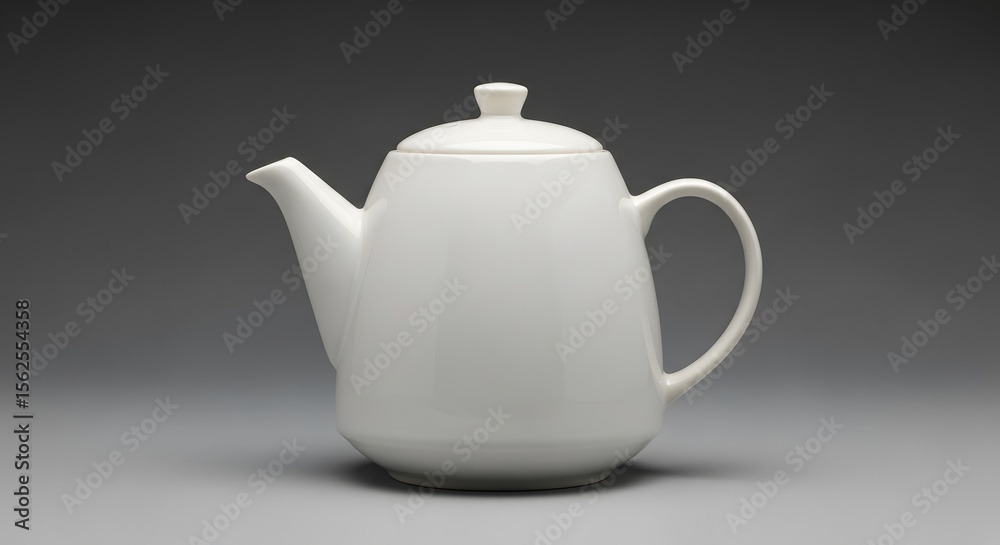 Buy white ceramic teapot for tea service and kitchen decor perfect for tea lovers and home essentials Buy white ceramic teapot for tea service and kitchen decor perfect for tea lovers and home essentials
