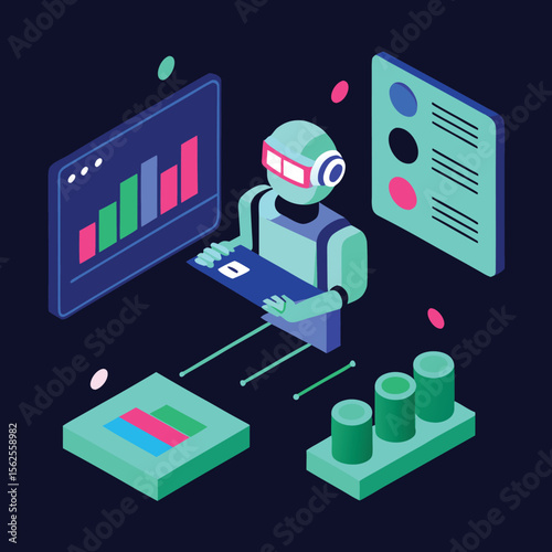 Data-Driven AI Assistant Working with Finance Dashboard