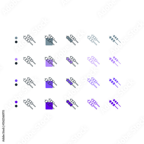 Marshmallow icon symbolizing campfire treat or snack.