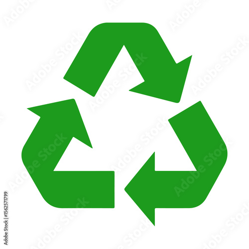 green recycle symbol