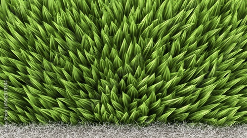 Vibrant green grass covering a pristine athletic field High-resolution image suitable for website banners, brochures, and presentations - perfect field playing natural HD