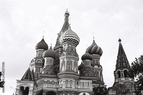 St. Basil's Cathedral in the Moscow red square landmark photo