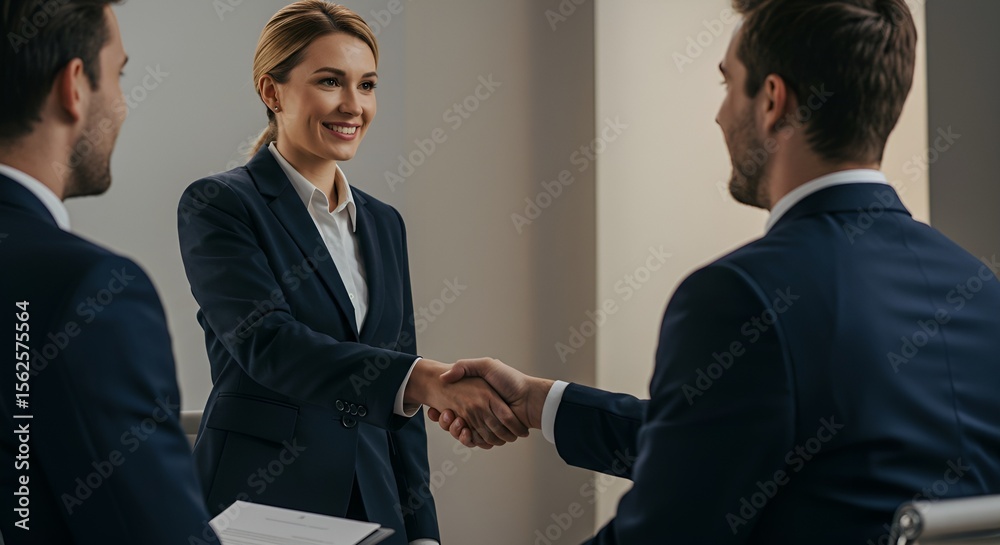 business people shaking hands in office business people shaking hands in office