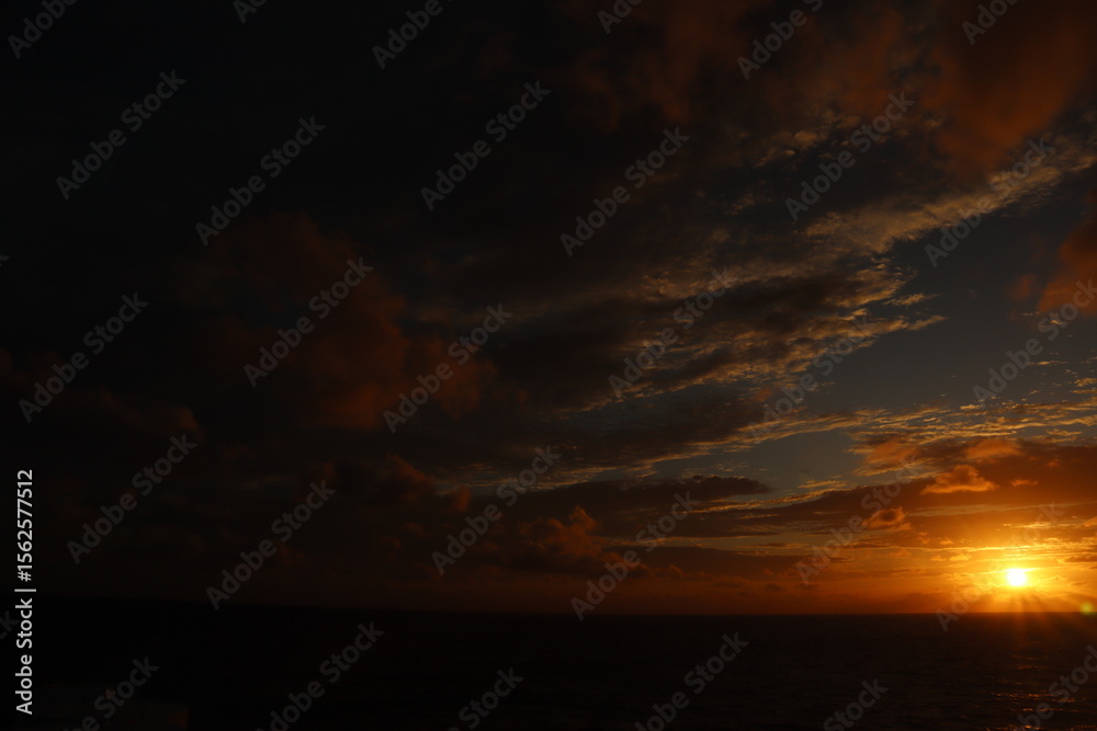 sunset photo on the ocean sunset photo on the ocean