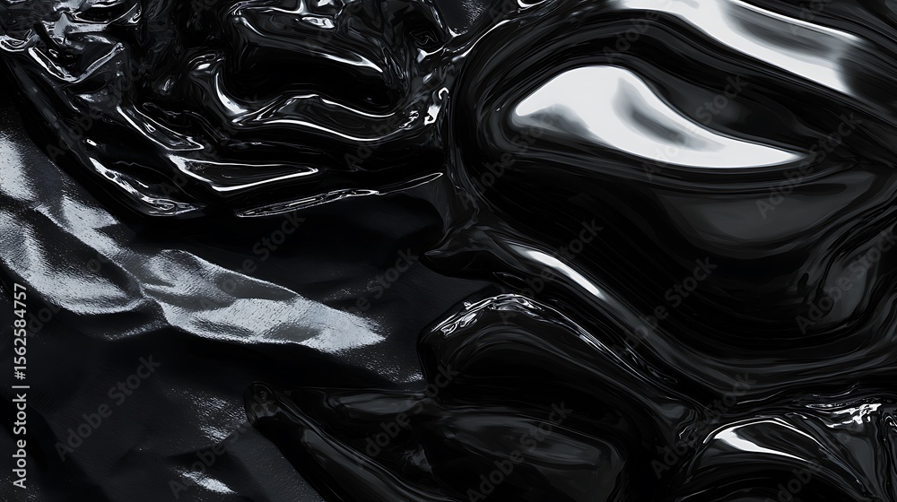 Abstract black liquid texture Abstract black liquid texture