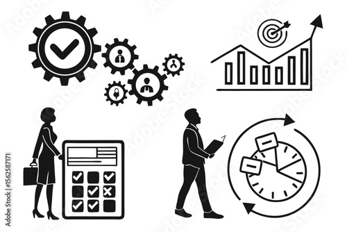 employee-management-tools---black-icons-