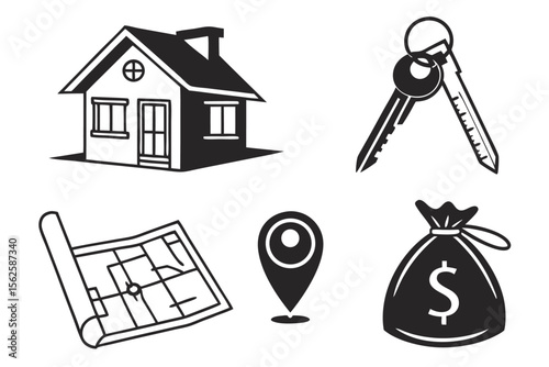 real-estate-and-property-icons---black-icons-