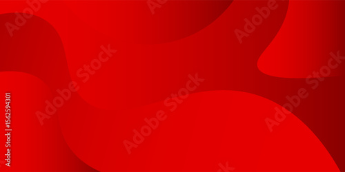 Abstract red and gold ribbons background. Used to decorate advertisements, publications, Eps10 vector
