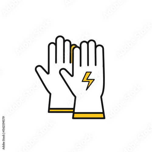 Electric Safety Gloves.