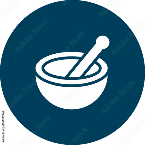 Mortar Vector Icon Design