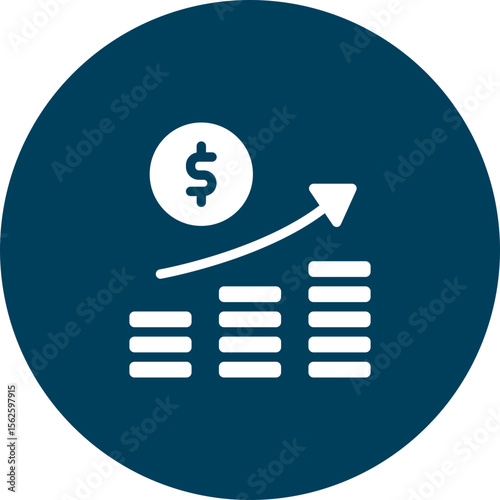 Revenue Vector Icon Design