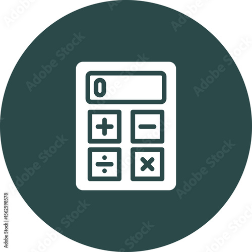 Calculator Vector Icon Design