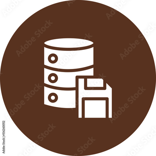 Save Data Vector Icon Design