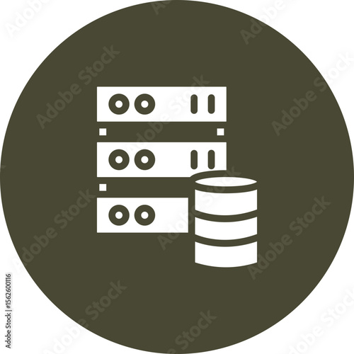 Server Vector Icon Design