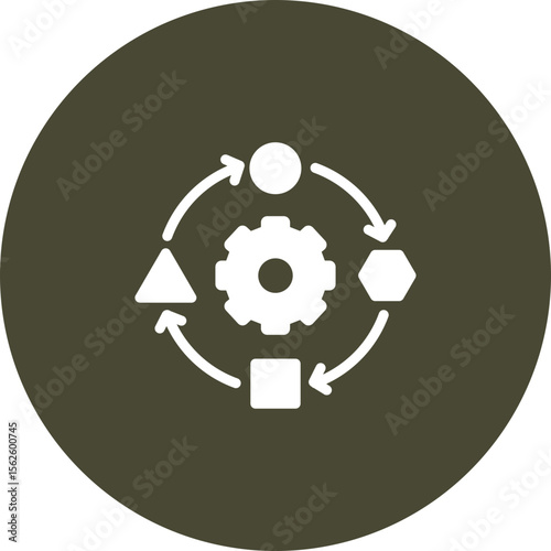 Adaptation Vector Icon Design