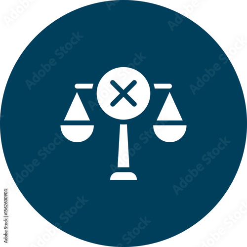 Unfair Vector Icon Design