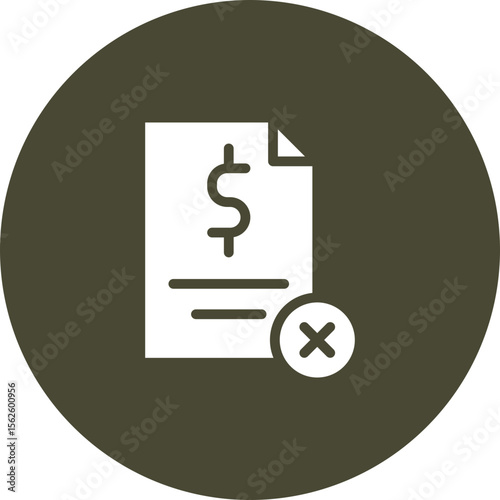 Refuse Vector Icon Design