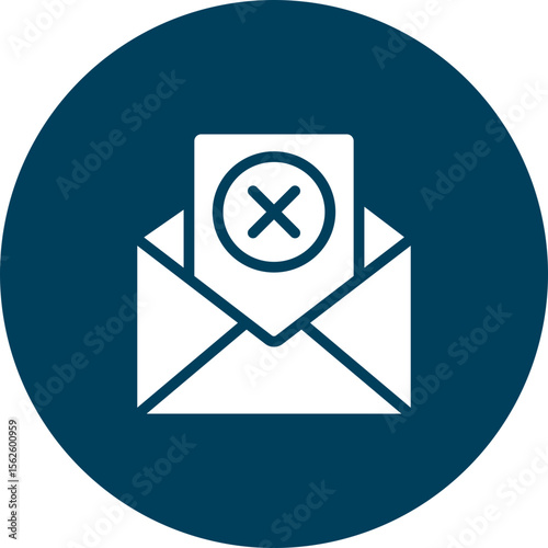 Rejection Vector Icon Design