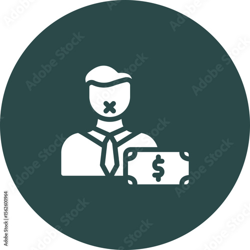 Silence Vector Icon Design