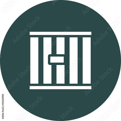 Jail Vector Icon Design