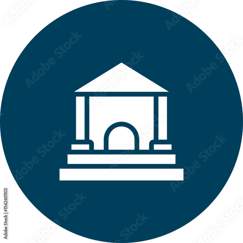 Bank Vector Icon Design