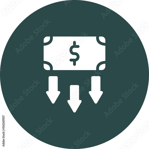 Loss Vector Icon Design