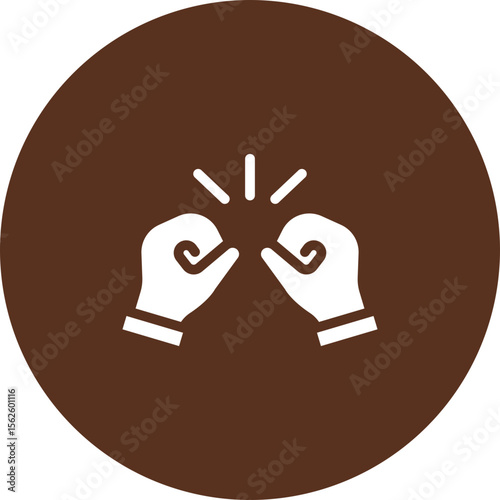 Conflict Vector Icon Design