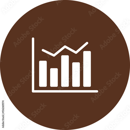 Chart Vector Icon Design