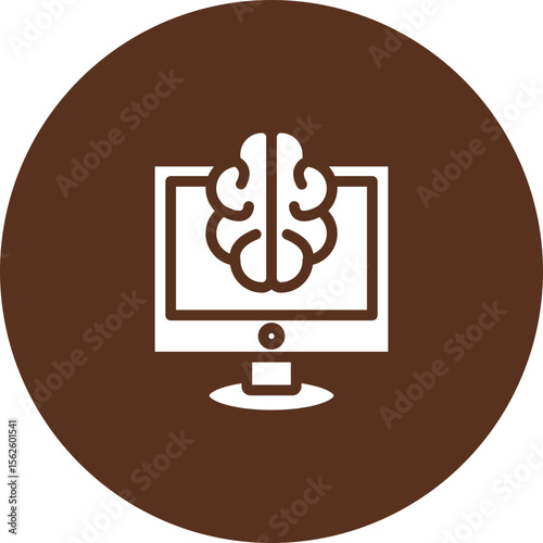 Machine Learning Vector Icon Design