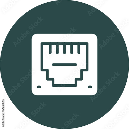 Ethernet Vector Icon Design