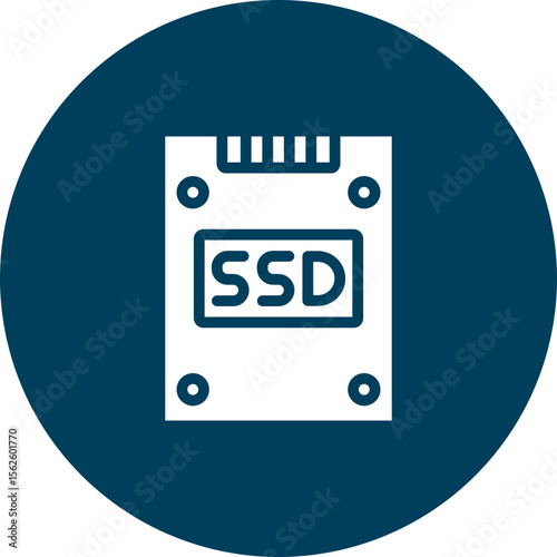 SSD Vector Icon Design