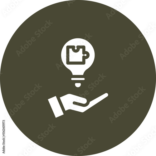 Solution Vector Icon Design