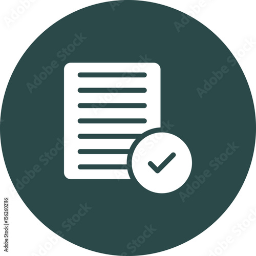 Approved Vector Icon Design