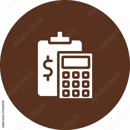 Accounting Vector Icon Design
