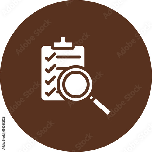Audit Vector Icon Design