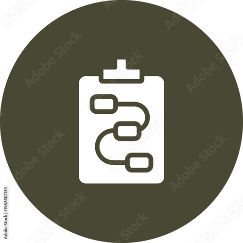 Procedure Vector Icon Design