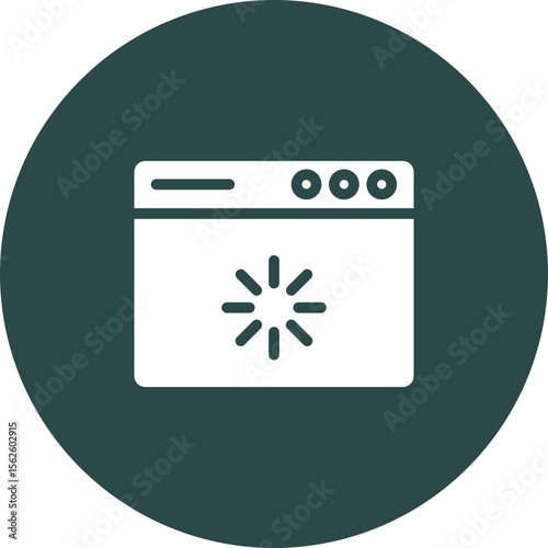 Loading Vector Icon Design