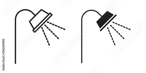 Shower Head icon vector collection. vector stock symbol illustrations