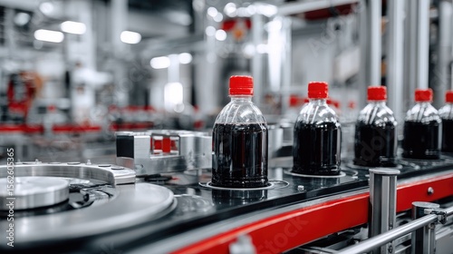 Packaging machine attaching tamper-proof seals to bottled beverages in a clean facility