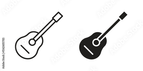 Ukulele icon vector collection. vector stock symbol illustrations