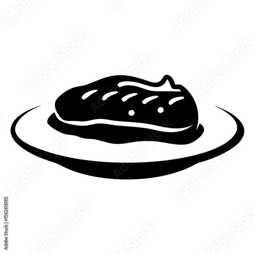 Perfectly Plated Filet Mignon Served on a Pristine White Dish