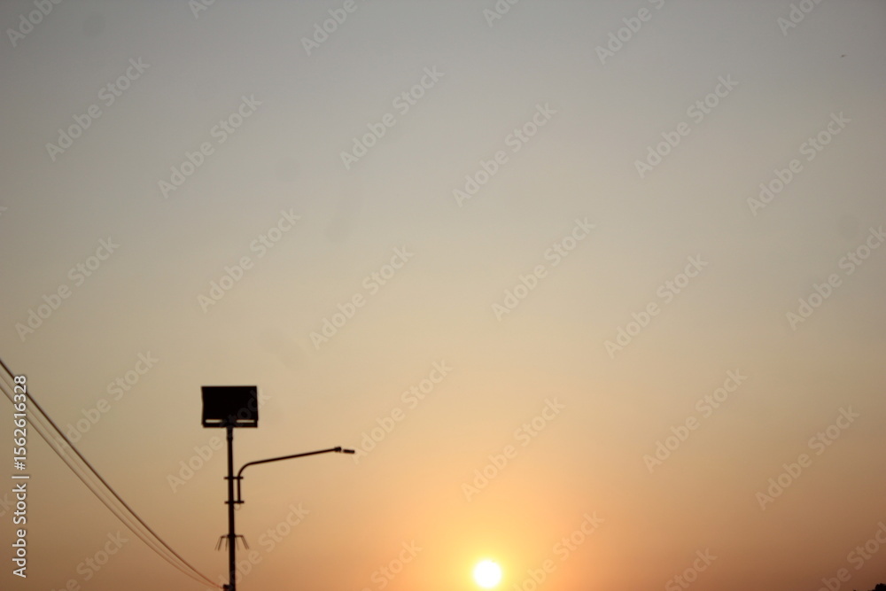 photo of sillhouette power line photo of sillhouette power line