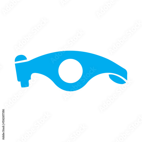Rocker arm machine colored icon