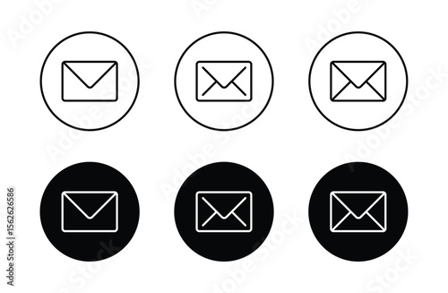 Envelope icon. Email envelope icon vector