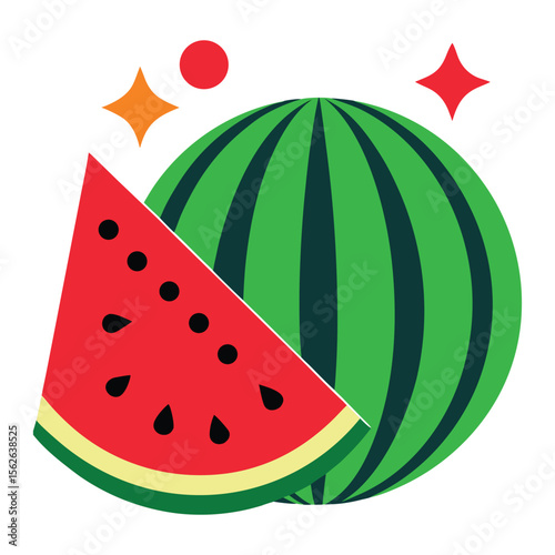 slice of watermelon