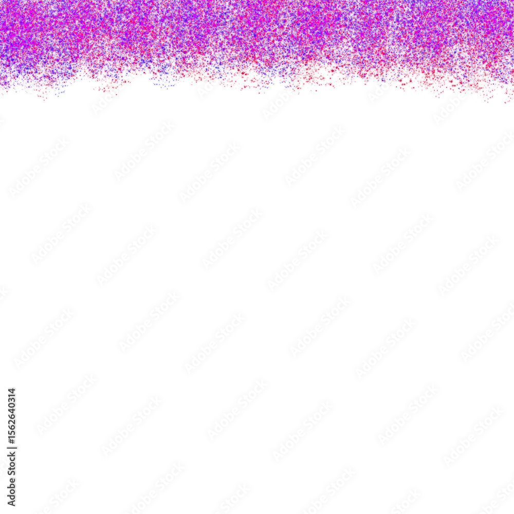Obraz premium Abstract sprinkle of colorful glitter particles