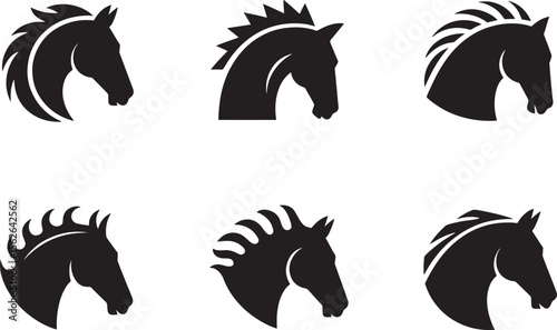 Wallpaper Mural Majestic Howling Wolf Silhouette Icons Night Sky, Moon, Stars, Nature Pack Torontodigital.ca