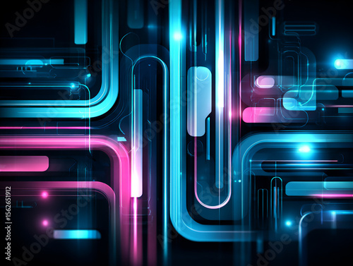 cyberpunk grid tech pattern.