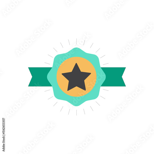 Best quality award star icon for celebrating achievements and excellence in design